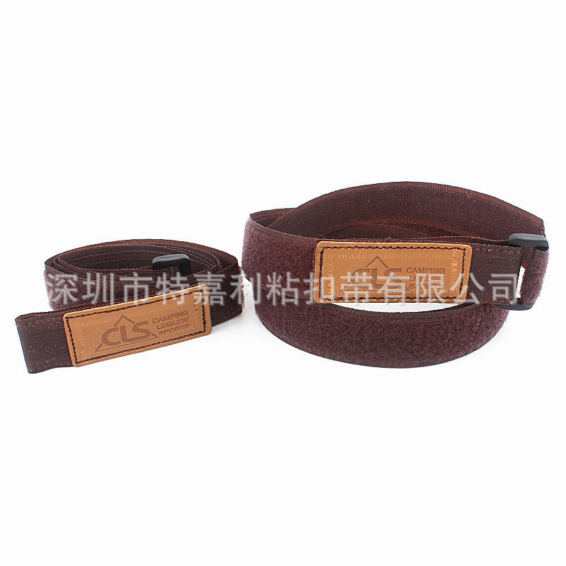 户外捆绑带行李捆扎带背包捆绑绳压缩收纳旅行装备固定粘扣2个装