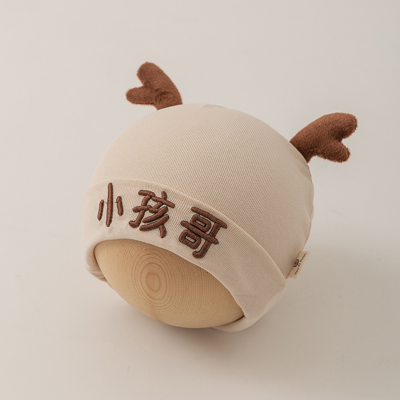 Sombrero coreano para recién nacidos primavera y otoño triángulo toallas de saliva set adorable bebé super lindo sombrero bebé sombrero