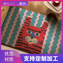 入戶地墊玄關進門可裁剪卡通絲圈地墊耐臟耐磨門口地墊一件代發
