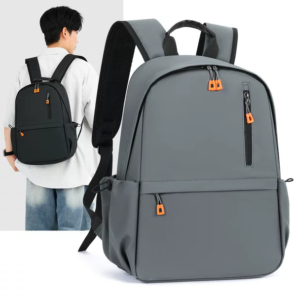Men's business travel and commuting backpack, large-capacity school bag for junior high and high school students, lightweight travel backpack for college students