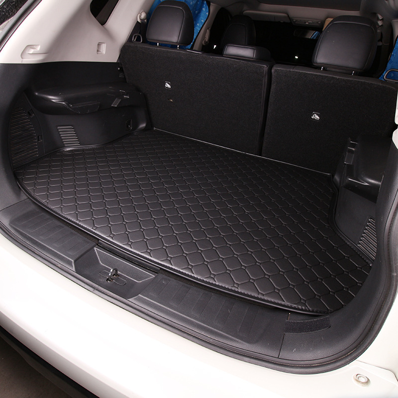 Cross-Border Supply of Spherical Leather Trunk Mats, High-Sided Rear Compartment Mats, Waterproof and Wear-Resistant Full Version, Source Factory