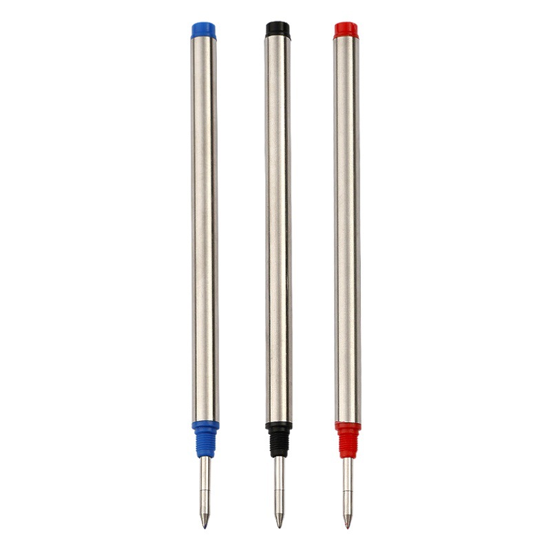 Thread rotating refill imported steel head black signature pen replacement core Pearl pen neutral refill for 2 years