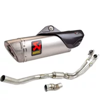 Выхлопная труба для мотоцикла Chunfeng CFmoto 450MT/450SR/450NK, модифицированная, из нержавеющей стали, передняя и задняя секции