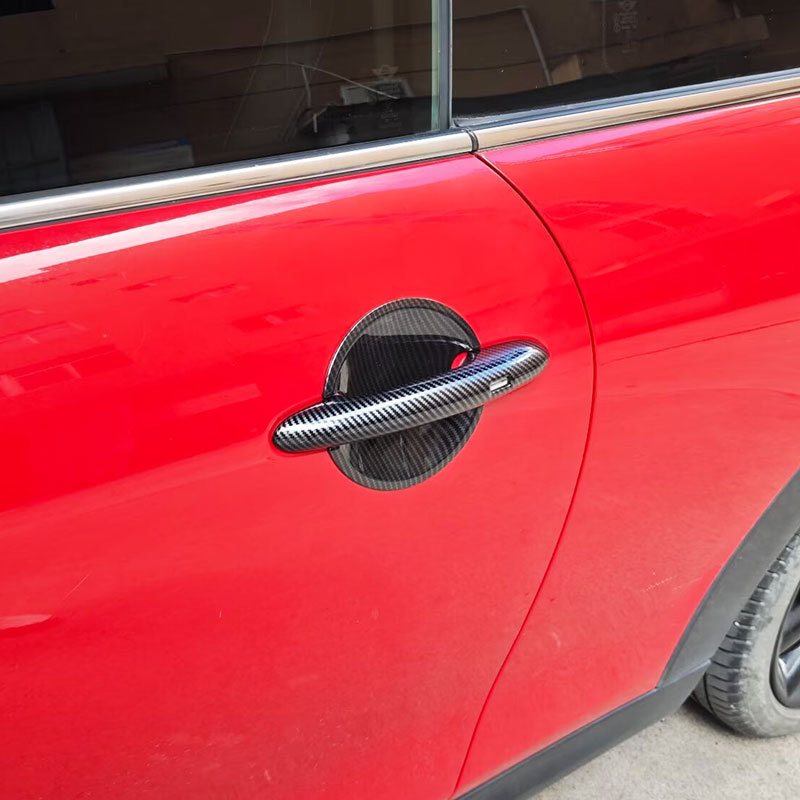 Suitable for 25 Bmw Mini Door Bowl Handle Protection Stickers, Door Handle Decoration, Anti-Scratch Exterior Modification