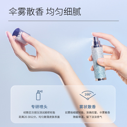 Olanno men's and women's perfume, students' long-lasting fresh floral fragrance, natural niche brand, portable perfume dropshipping
