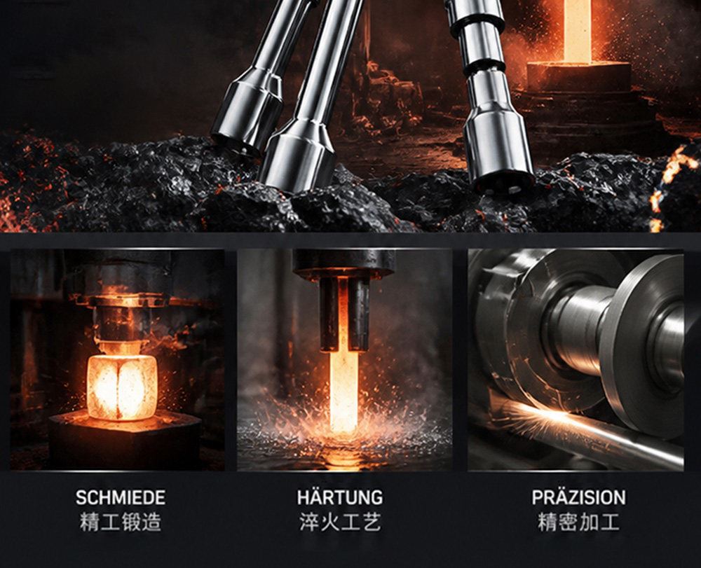 Car tire wrench, labor-saving disassembly tool, extended tire changing cross socket set, car repair disassembly tool