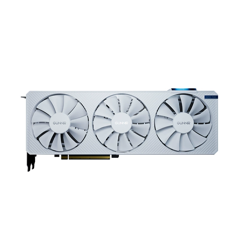 Graphics Card (GUNNIR) Intel Arc A770 Photon 16G OC — White Gaming GPU, 16 GB VRAM