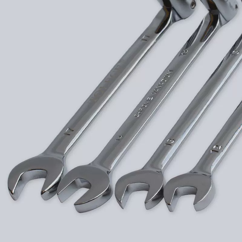 Mangas de cabeza móvil de doble propósito 8 - 22mm llave de mandíbula abierta llave de ciruela herramienta de reparación de automóviles