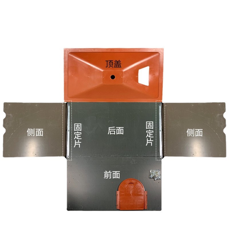 Incubadora para Lechones, Caja de Calentamiento de Acero Plástico Reforzado y Pesado, Cama de Cría para Cerdas, Placa Calefactora, Equipo de Calefacción para Granjas