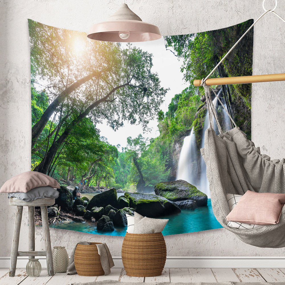 Fashion Landscape Wall Decoration Cloth Tapestry Wholesale Nihaojewelry display picture 78