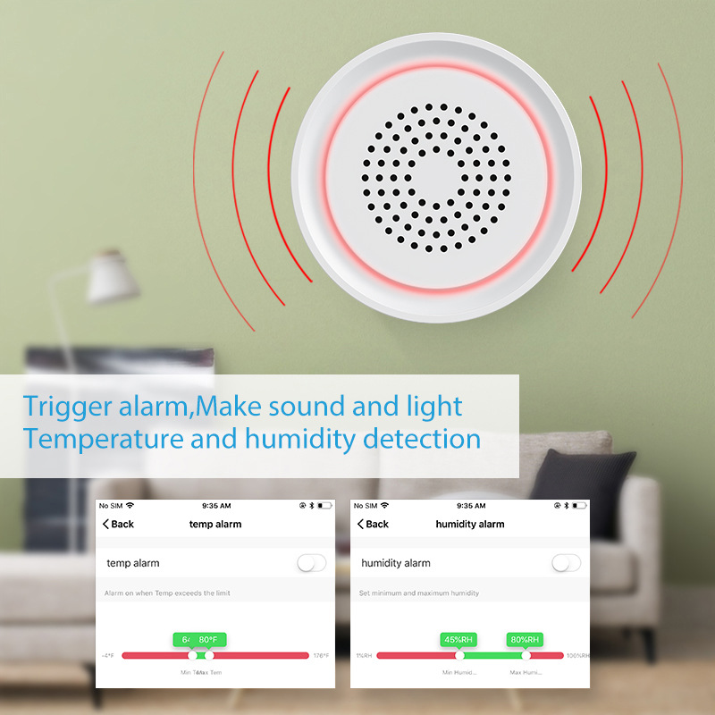 NEO WiFi temperatura y humedad sensor de temperatura y humedad inteligente Serie WiFi