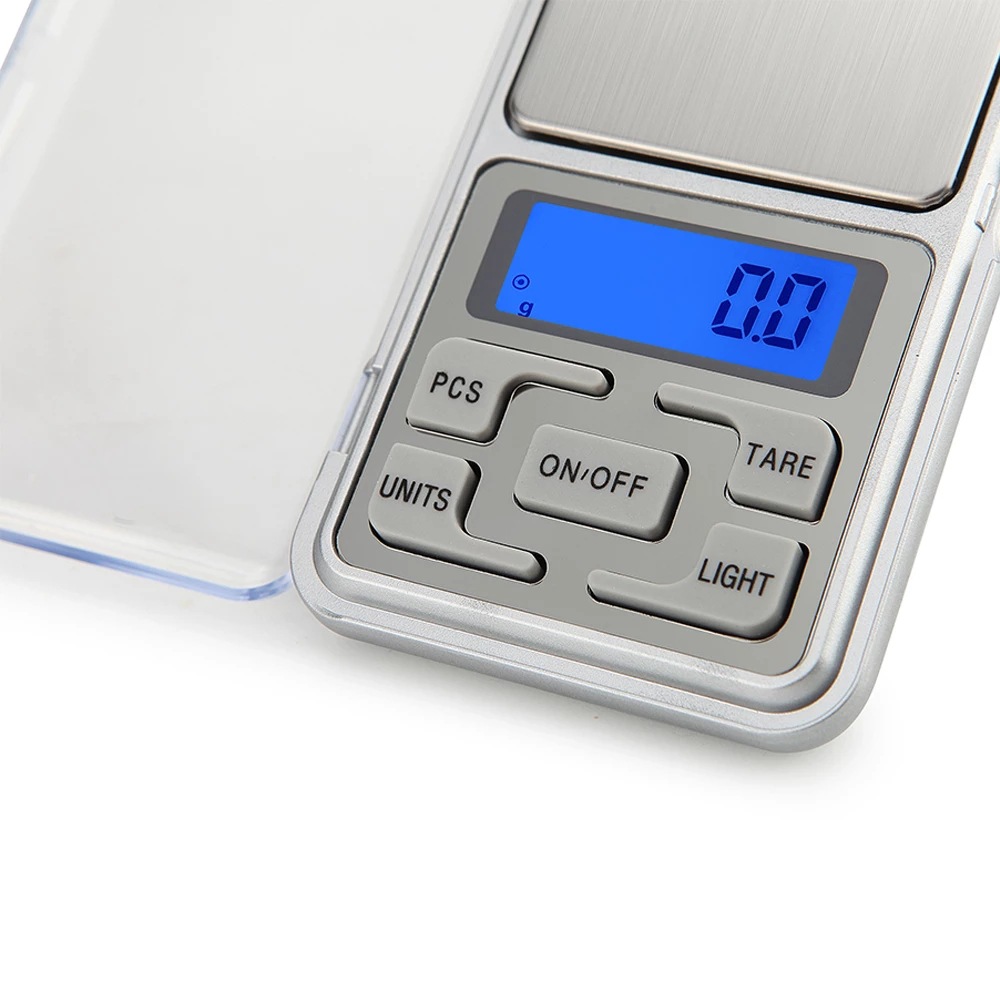Escala de bolsillo Escala electrónica de la joyería China botón suave escala del teléfono móvil Mini Pequeña Escala electrónica
