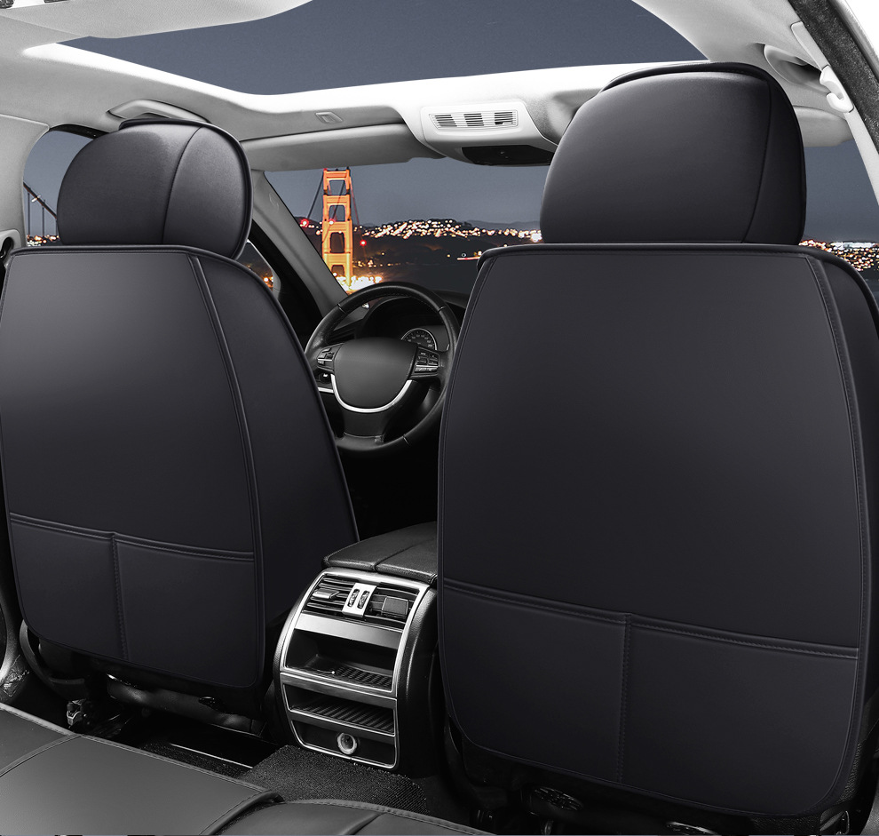 Cross-Border Foreign Trade Amazon Summer Car Seat Covers, Full-Cover Seat Cushions, Five-Seater Seat Cushions, Universal Leather Seat Covers for All Seasons