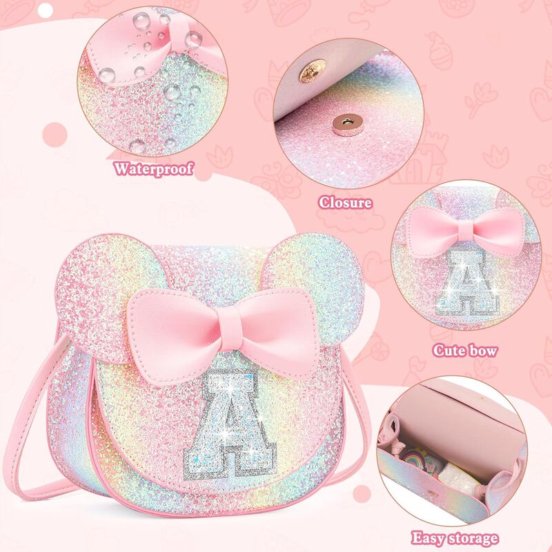 Cross-Border New Girl Birthday Gift Toddler Girl Coin Purse Girl Letter Sticker Crossbody Bag Easter Gift Cross-Border New Girl Birthday Gift Toddler Girl Coin Purse Girl Letter Sticker Crossbody Bag Easter Gift