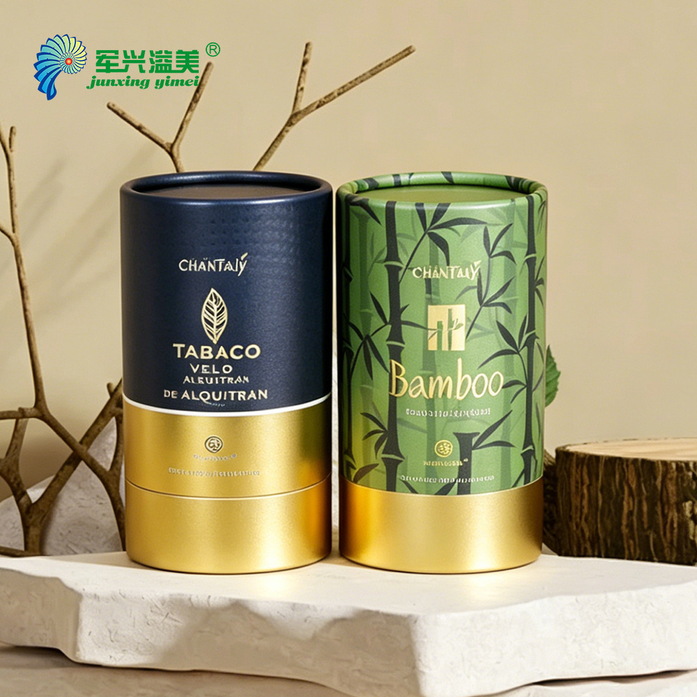 Taza de vino, embalaje de barril de perfume, almohada, lata de papel, lata de papel, fábrica de barril de papel personalizada