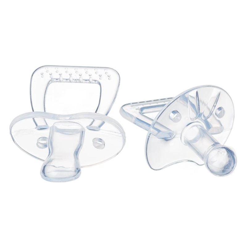 Manufacturer Wholesale Full Silicone Pacifier Food Grade Liquid Silicone Baby Play Mouth Newborn Infant Sleeping Pacifier