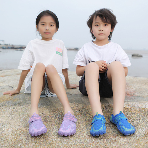 29-38 Outdoor Parent-Child Rock Climbing Shoes Anti-Slip Quick-Drying Children's Swimming Shoes Skin-Friendly Breathable Beach Shoes Durable Sports