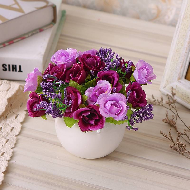 Violet mini round basin (purple)