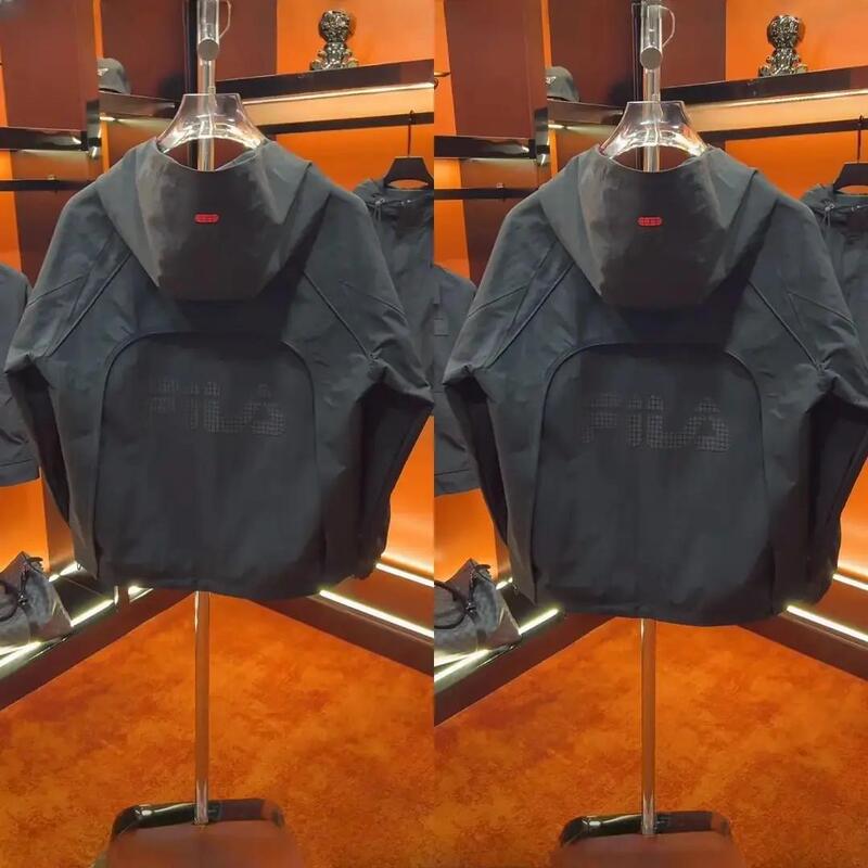 Autumn New High Quality Male Travel Casual Fashion Autumn Hooded Jacket Men's Cargo Jacket Loose Solid Color