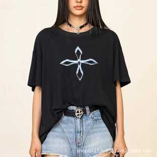 SK R����ʮ�ֻ��͹����Tee2023����Ů����ٴ����ɫ����t��