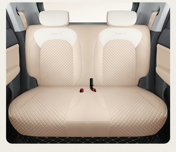 New zero run T03 special seat cover to3 four seasons GM seat cushion all-inclusive linen fabric seat cover cartoon