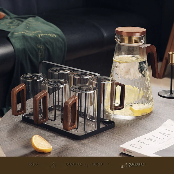 Black glass holder, 300 ml, 1800 ml