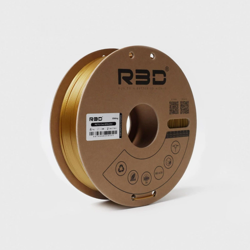 PETG-нить (R3D) 1 кг — экономичный сорт, разноцветные катушки и объёмы