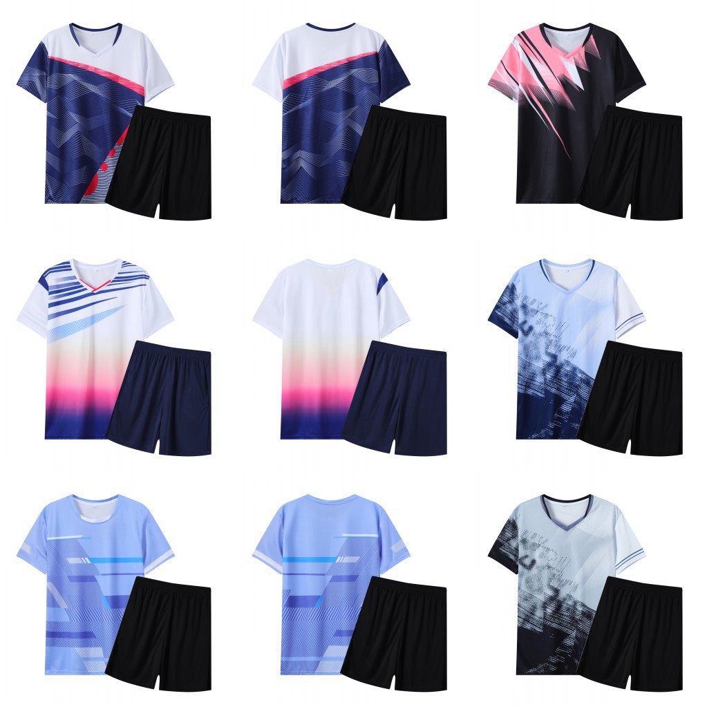 Adult Kidsren's Clothing Kidsren's Badminton Clothing Suit Boys and Girls Student Competition Sports Training Clothing Table Tennis Clothing Volleyball Clothing