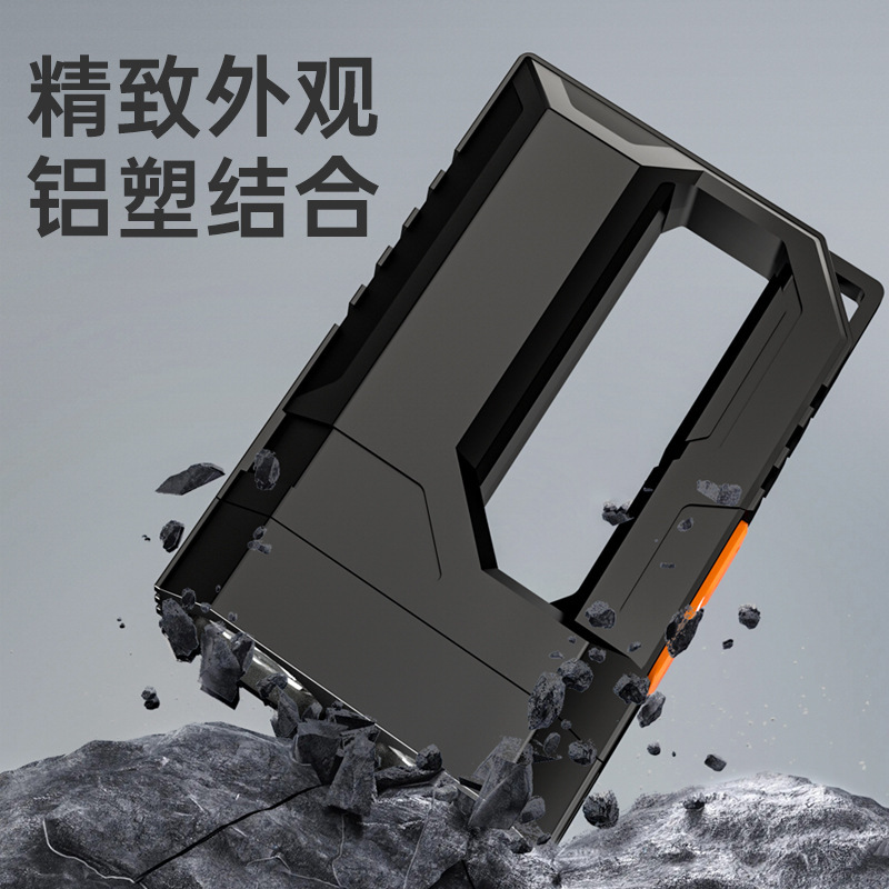 屋外強力な光爆発ダブルスイッチ充電ポータブル EDC マルチギア電気ディスプレイ緊急照明戦術的な懐中電灯|undefined