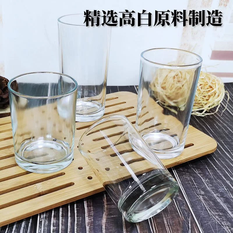 Transparent tea cup, glass, increased thickness, for karaoke bars