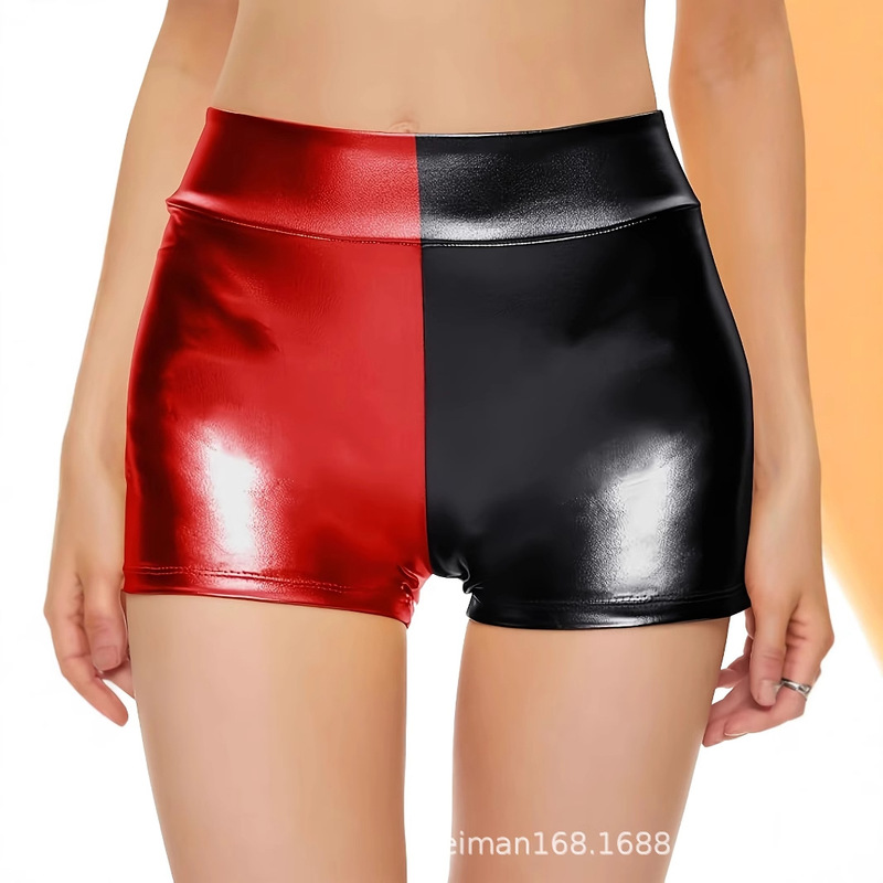 Factory direct women's cross-border explosions wear high waist shorts nightclub performance clothes bronzing sexy women's hot pants