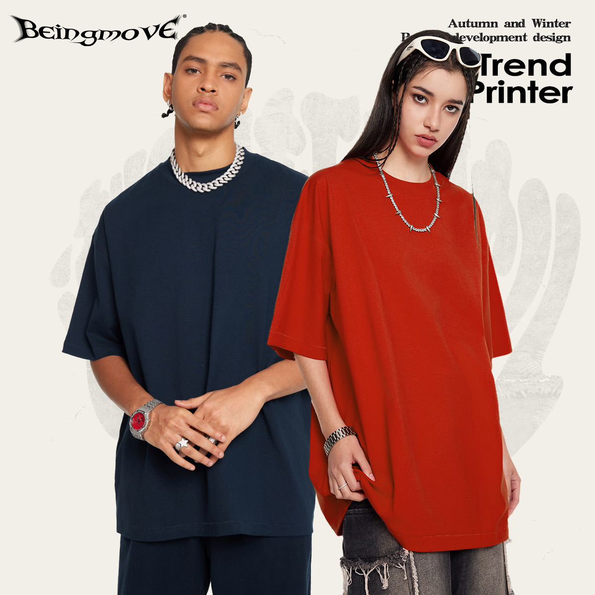 2025 primavera y verano marca de moda americana deportes sueltos adolescentes ocio manga corta Solona camiseta fresca de color sólido hombre