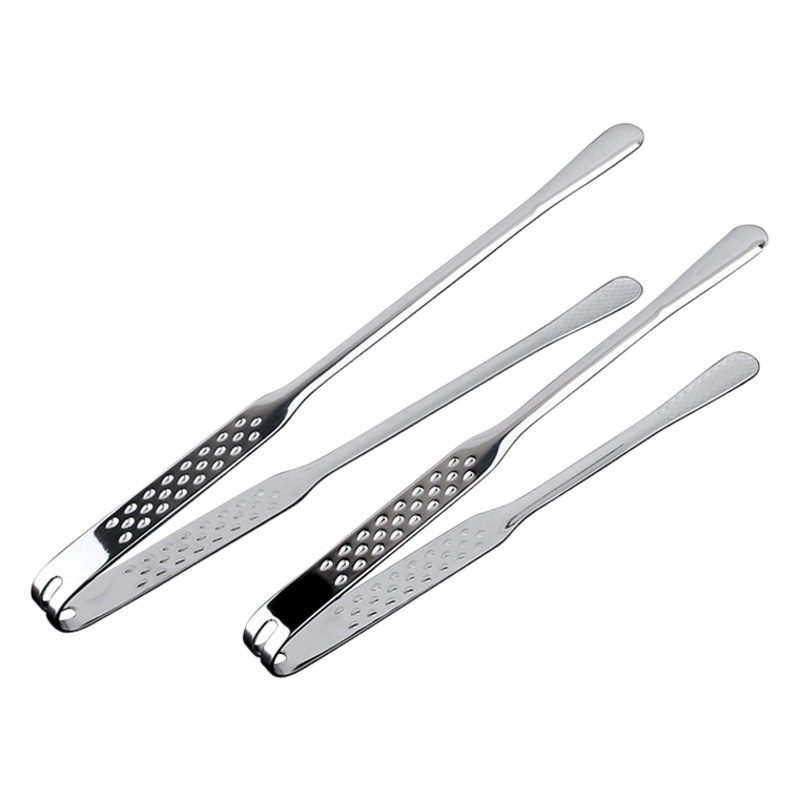 18 / 10 abrazadera de barbacoa de acero inoxidable abrazadera de comida abrazadera de tamaño de abrazadera de acero abrazadera de barbacoa coreana abrazadera de pan grueso