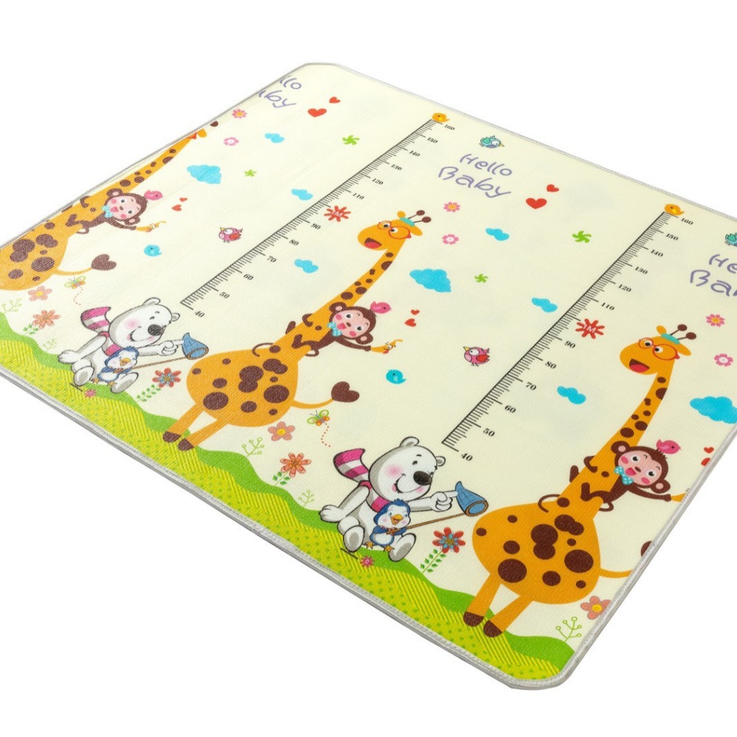 Baby crawler cojín engrosado sala de estar infantil cojín de escalada doméstico para niños cojín de espuma plegable