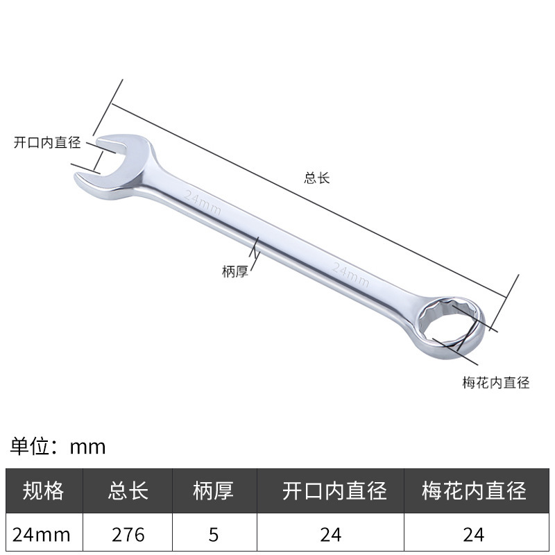 両用レンチ梅の花開口両頭ミラー手動レンチハードウェア自動車修理ツールダムレンチ 6-32 小型レンチ|undefined