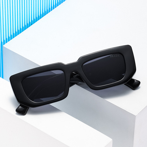 欧美PRD潮流时尚眼镜新款跨境猫眼INS太阳镜防晒流行多彩遮阳墨镜