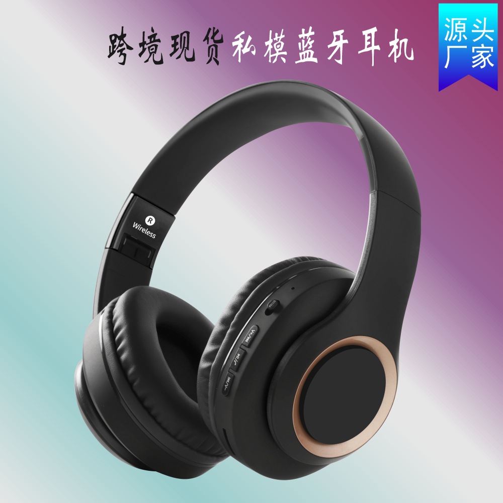 Cross -border new headset header -mounted Bluetooth headset large…
