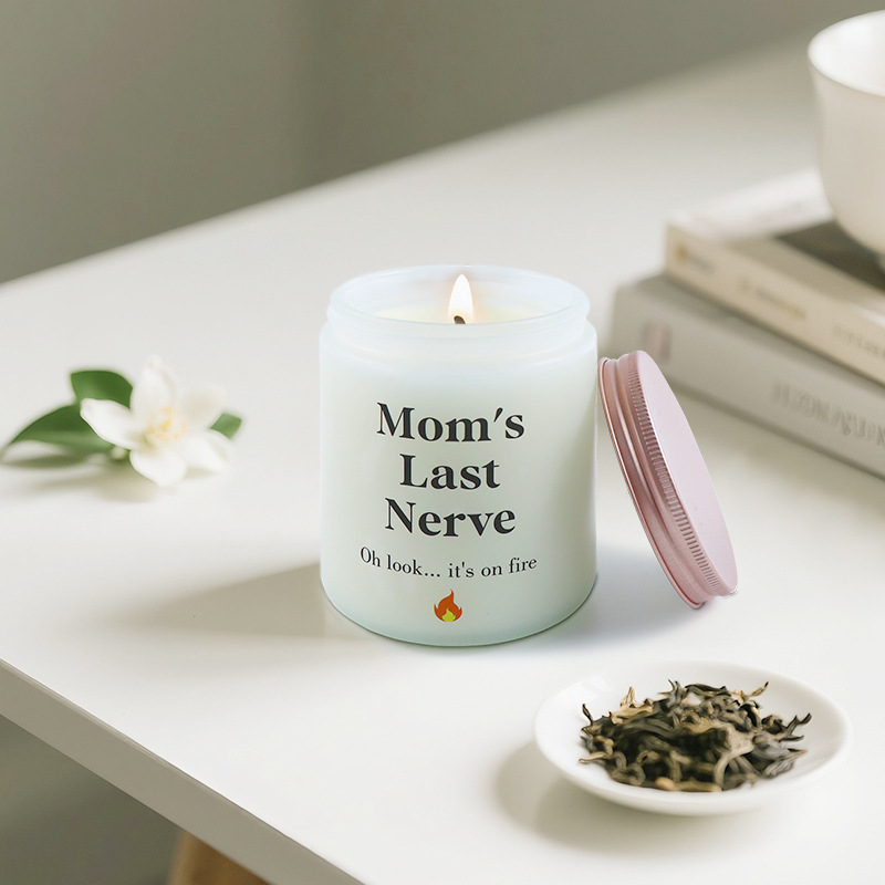 Amazon Hot Sale Día de la Madre Cera de Banana Decoración del dormitorio Cera de Soya Perfume Caja de Regalo para hacer pegatinas