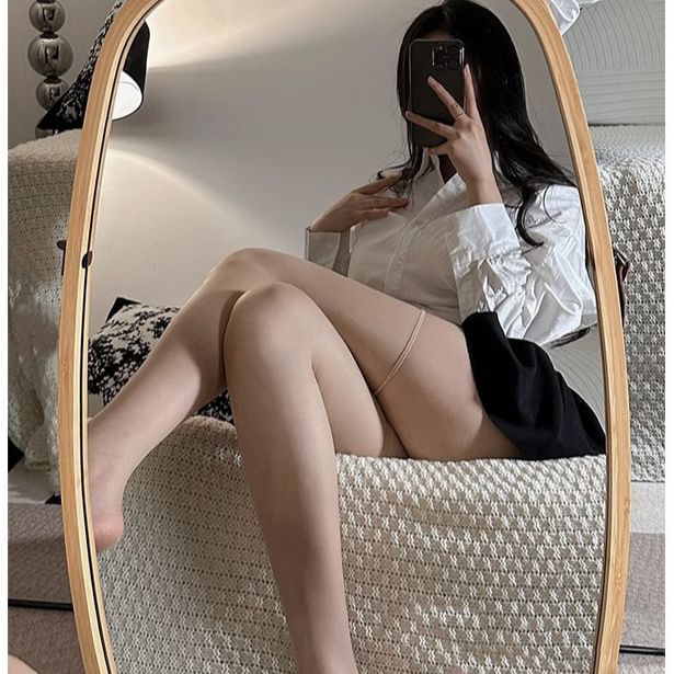 Matte long ultra-thin high-transparent thigh socks women's half-cut over-the-knee seamless pure sexy seductive high stockings