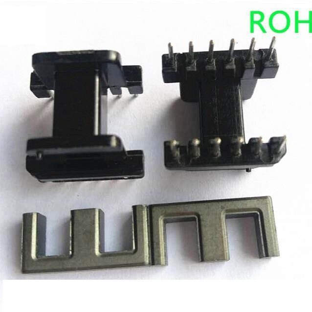 EE16变压器骨架EE16电源骨架可配套磁芯6+6卧式