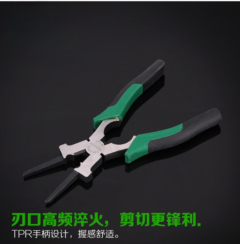 二氧化碳气体保护焊钳子电焊工钳焊丝钳气保焊钳锤 W3107