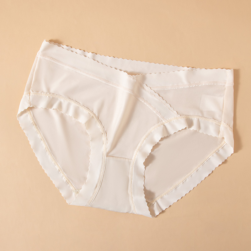 Ropa interior de mujer embarazada verano fino puro algodón antibacteriano entrepierna temprano, medio y tarde cintura baja vientre soporte de seda de hielo sin costuras ropa interior de gran tamaño para mujeres