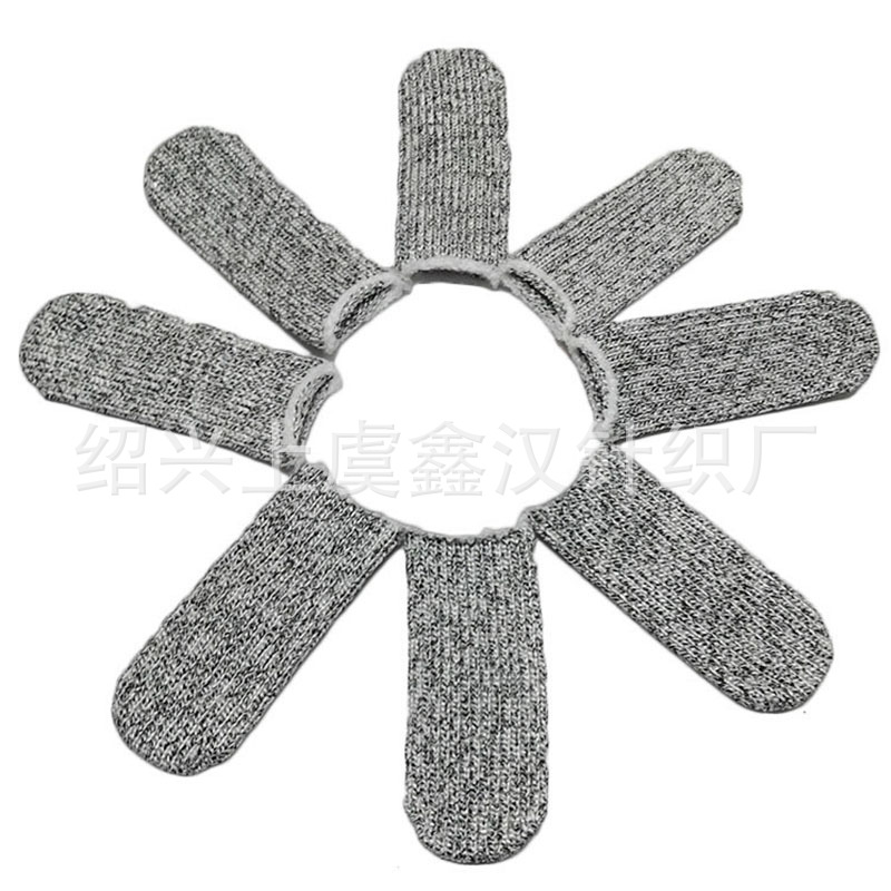 防割手指套HPPE防割防护劳保指套 拇指刀采摘器雕刻防切割批发