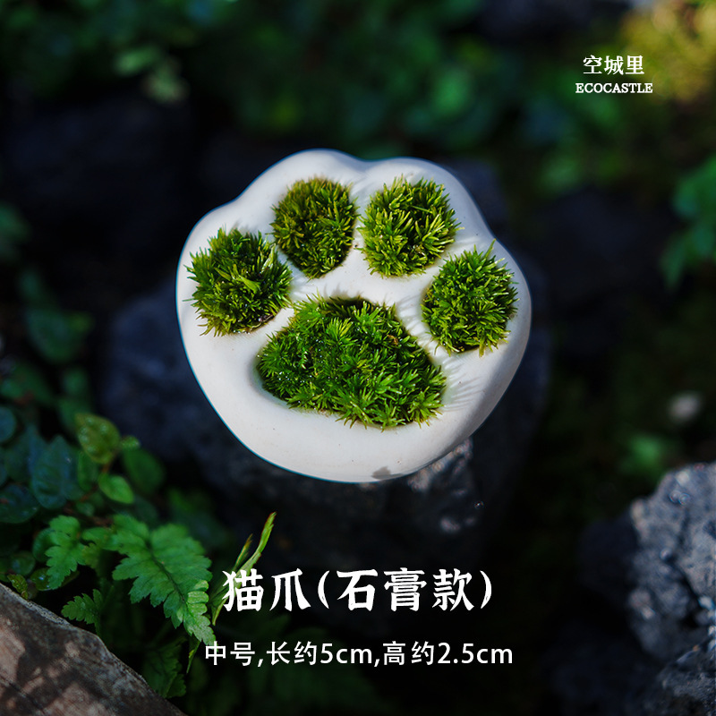 「空の街」猫の爪マイクロ風景 DIY 生態ボトル植物装飾樹脂装身具素材ミニ装飾品|undefined