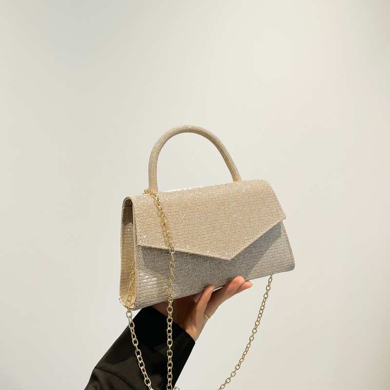 Cadena de moda bolso cuadrado pequeño femenino 2024 otoño nuevo estilo ins cena de moda bandolera bandolera casual de nicho