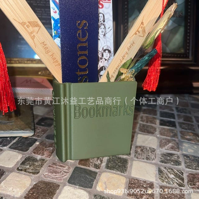 3D Printed Book Shaped Bookmark Holder Cross-border 3D Printed Bookshaped Bookmark Holder