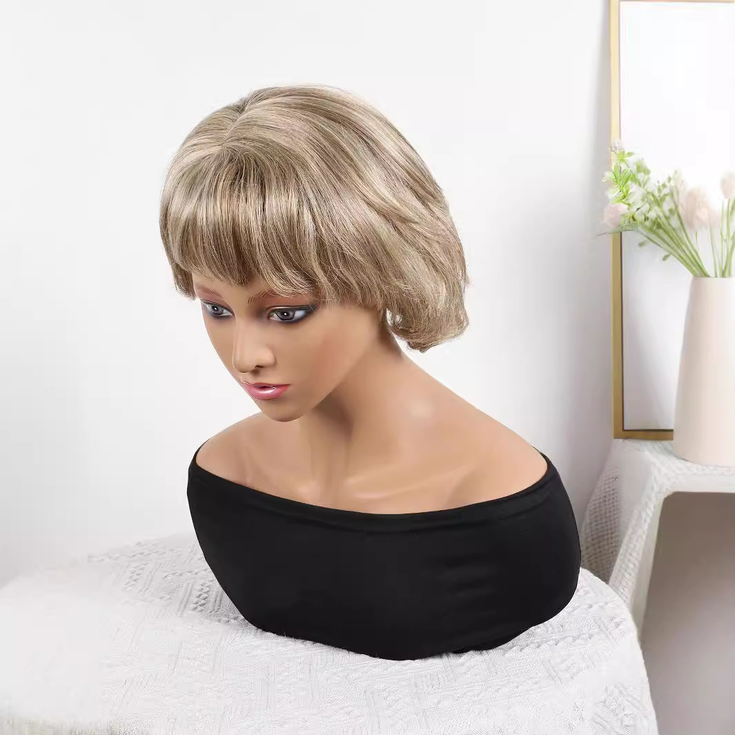 Fibra química al por mayor bob cabello pelucas mecánicas pelucas #bob101