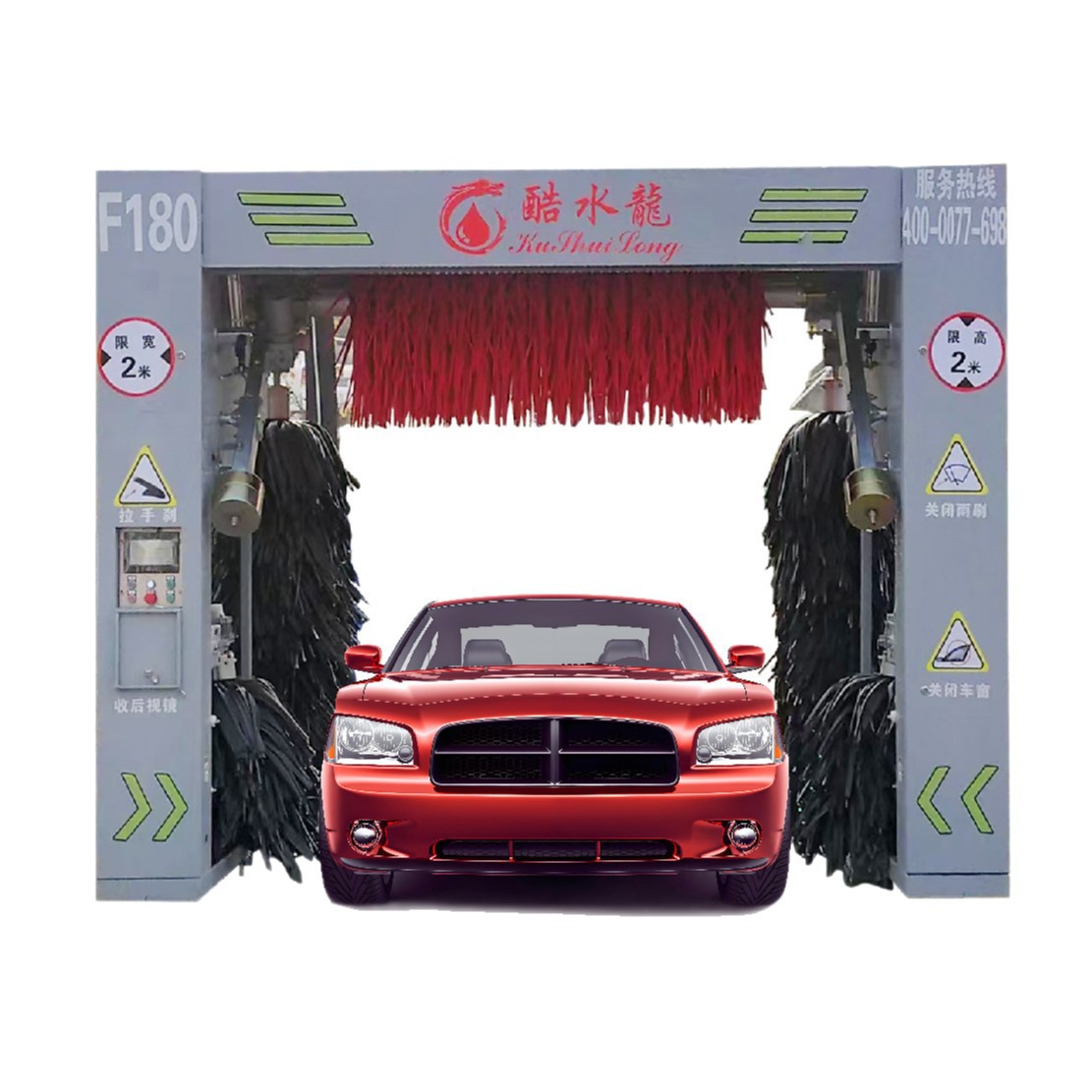 Fabricante de máquinas de lavado de autos totalmente automáticas para gasolineras, máquinas de lavado de autos comerciales totalmente automáticas de tipo reciprocante para talleres de lavado de autos