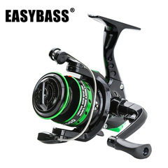 New Metal Spinning Wheel with 5.2:1 Long Casting Spinning Rod Trolling Fishing Line Big Fish Reel Lure Fishing Tackle Wholesale