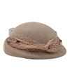 Demi-season hat, retro woolen beret